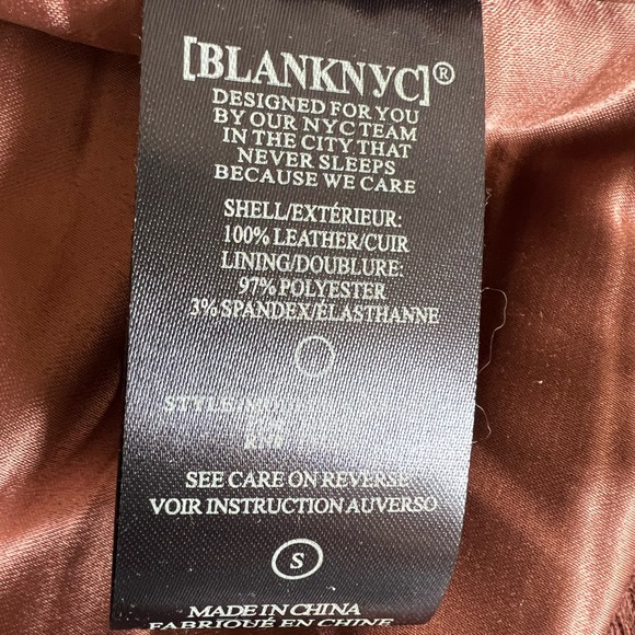 100% Suede Leather Jacket | BLANKNYC - Picture 9 of 9
